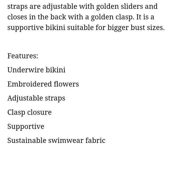 White Crochet Bikini Set with Scalloped Edging - Picture 4 of 9